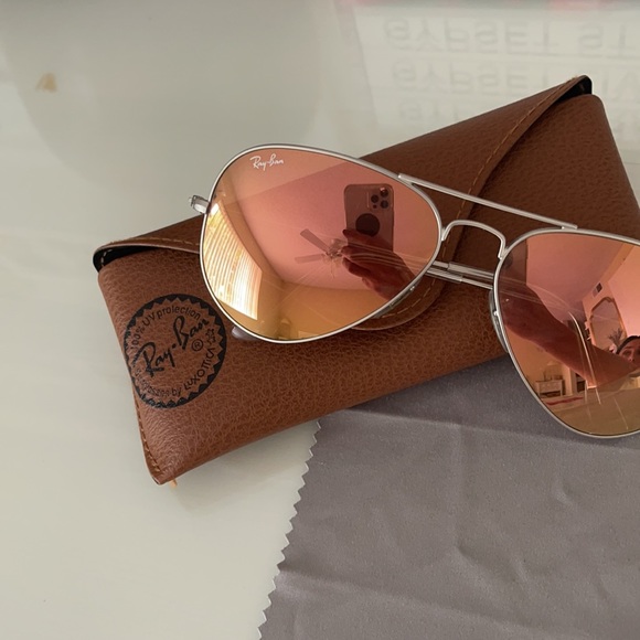 RayBan Aviator pink. - Picture 6 of 10